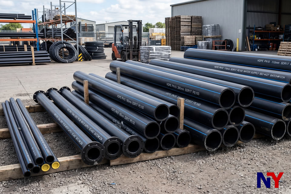 HDPE PN10 Pipe Various Sizes from 20mm to 315mm