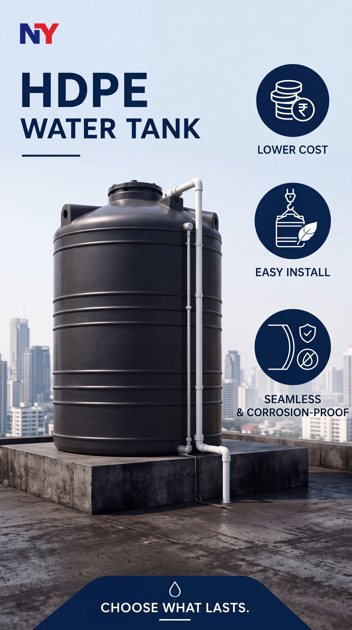 HDPE Water Tank Advantages for Malaysian Homes