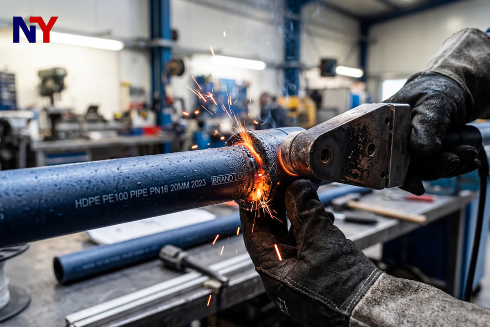 Mechanical Compression Fitting for HDPE Pipe