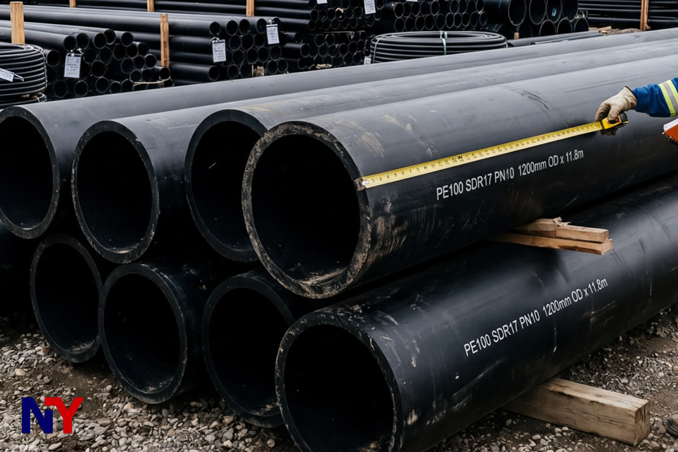 Poly Pipe Outside Diameter vs Inside Diameter Measurement