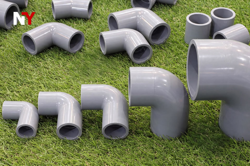 PVC Pipe Elbow Fittings 90 and 45 Degree