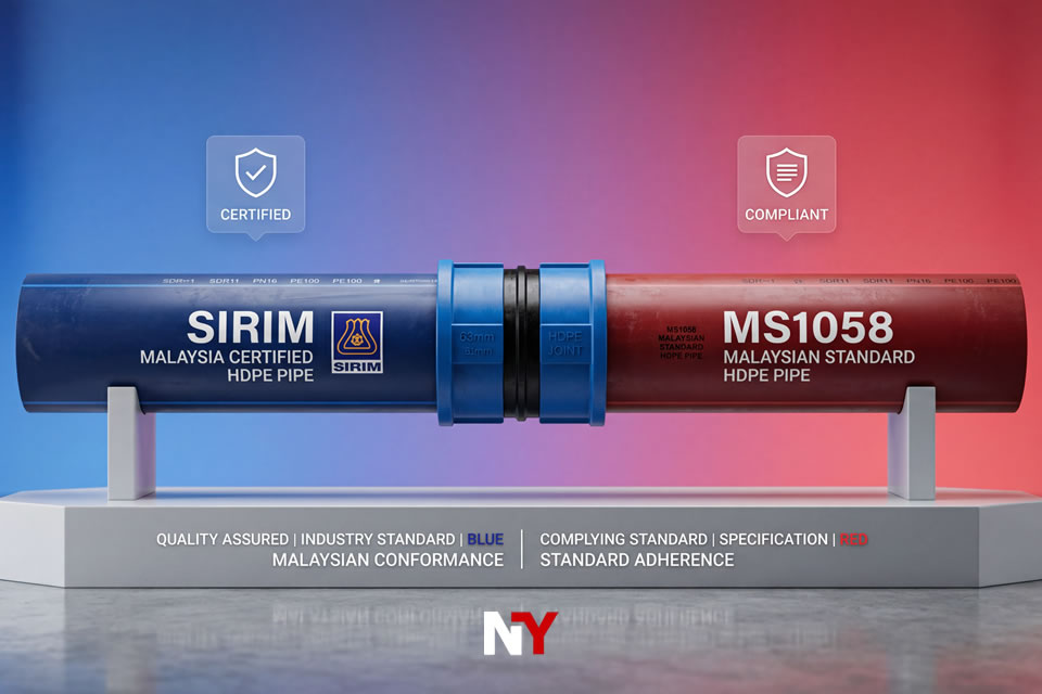 How to Read SIRIM Marking Line on HDPE Pipe